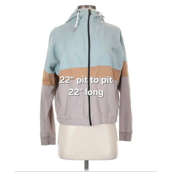 Picture Organic Cotton Clairy Full Zip Hoodie Sz. S - Picture 2 of 5